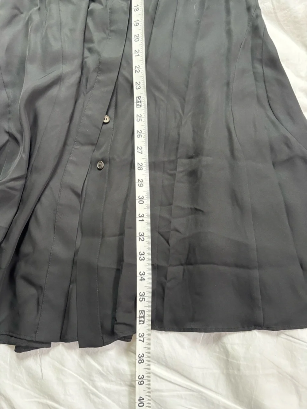 Narciso Rodriguez Black Short-Sleeve Midi Dress - Picture 5 of 5